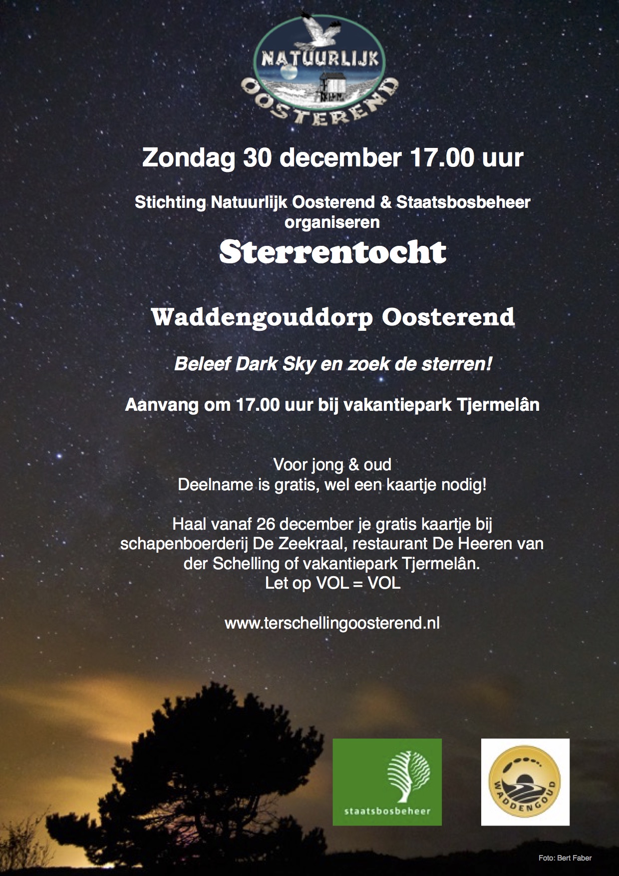 Sterrentocht 2018 poster